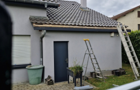 Renovation de gouttiere a Gavisse 